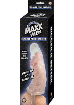 Maxx Men Grande Penis Sleeve Clear_0