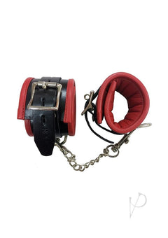 Rouge Padded Wrist Cuffs Black/red_1