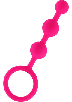 Hustler Anal Beads 3 Balls Pink Silicone_1