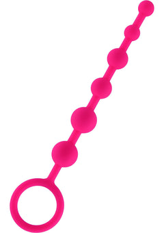 Hustler Anal Beads 6 Balls Pink Silicone_1