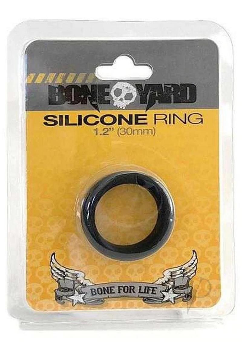 Boneyard Silicone Ring 30mm Black_0