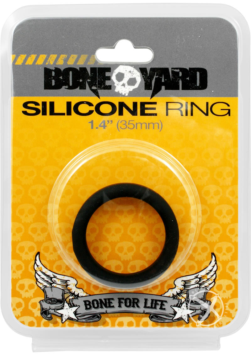 Boneyard Silicone Ring 35mm Black_0