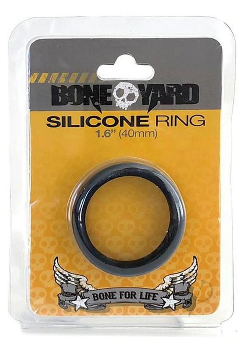 Boneyard Silicone Ring 40mm Black_0