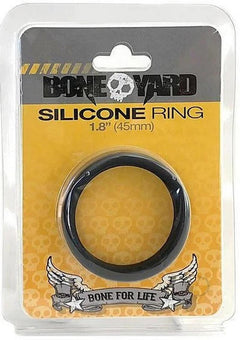 Boneyard Silicone Ring 45mm Black_0