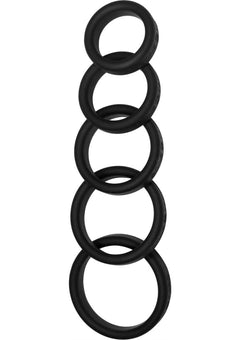 Boneyard Silicone Ring 5pc Black_1