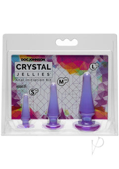 Crystal Jellies Anal Initiation Kit Purp_0