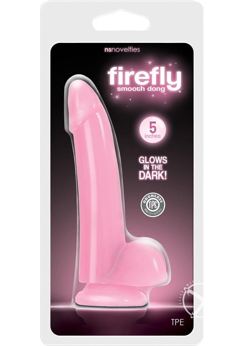 Firefly Smooth Glowing Dong 5 Pink_0