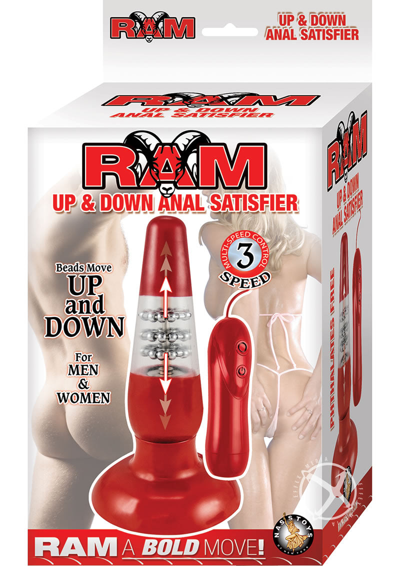 Ram Up and Down Anal Satisfier Red_0