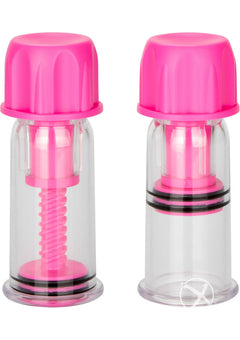 Nipple Play Vacuum Twist Suckers Pink_1