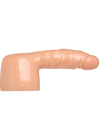 Image of Wand Ess Dildo Delight Attachment Flesh_1