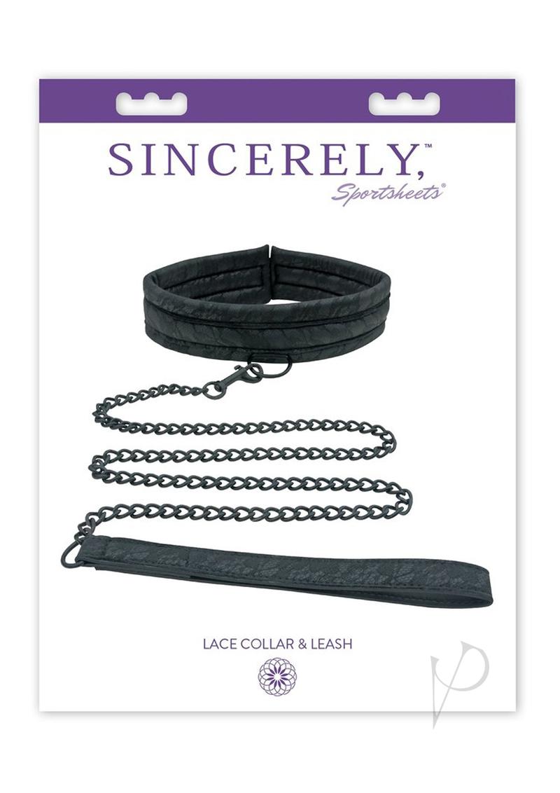 Sincerely Lace Collar And Leash_0