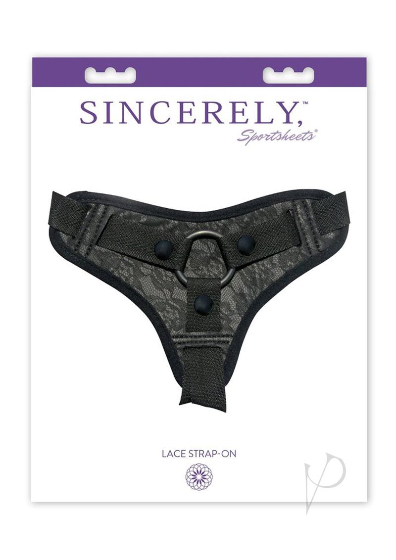 Sincerely Lace Strap On Harness_0