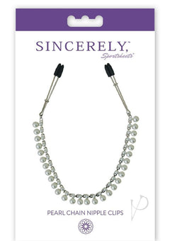 Sincerely Pearl Chain Nipple Clips_0