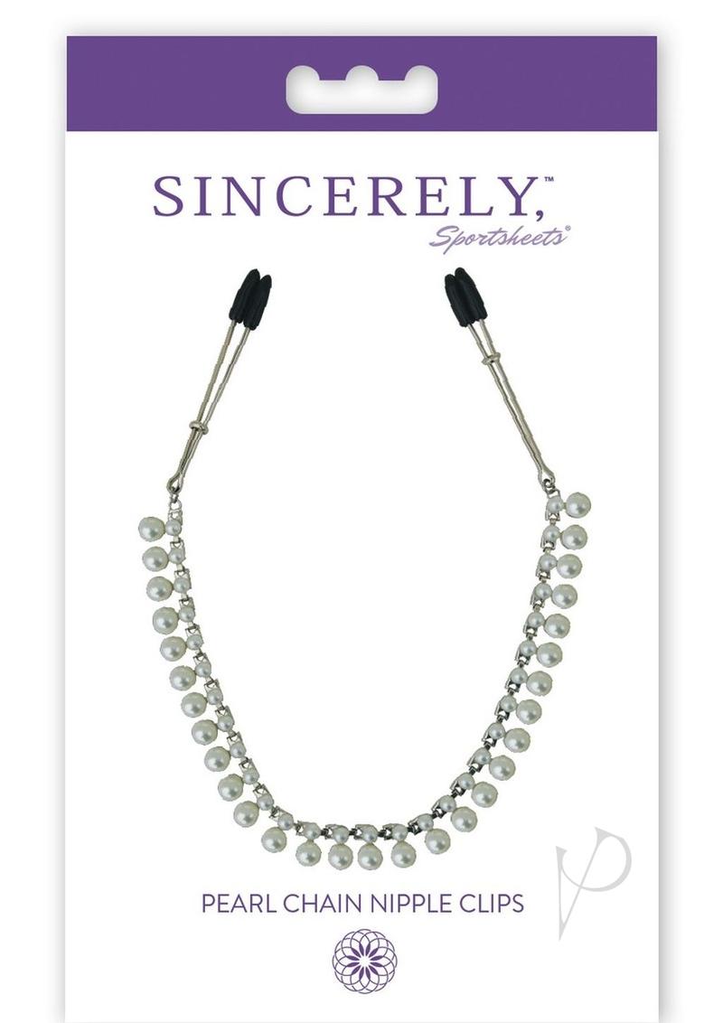Sincerely Pearl Chain Nipple Clips_0