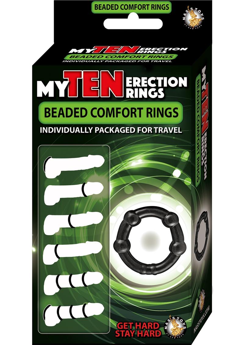 My Ten Erection Rings Beaded Comf Rings_0