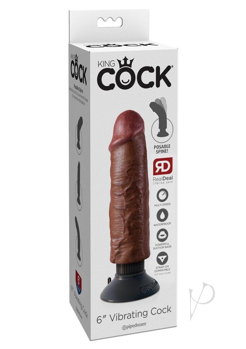 Kc 6 Vibrating Cock Brown_0