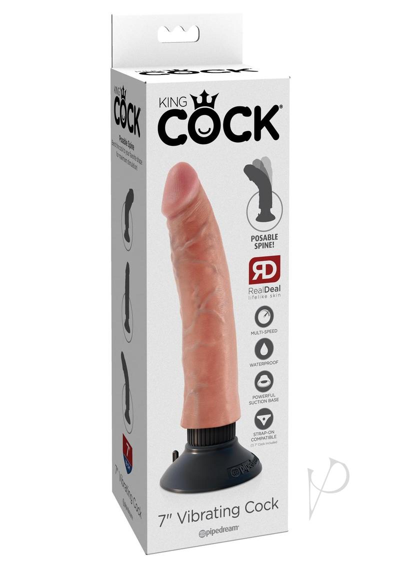 Kc 7 Vibrating Cock Flesh_0