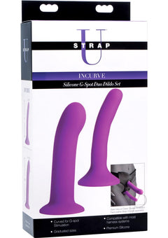 Strap U Incurve Gspot Duo Dildo Set_0