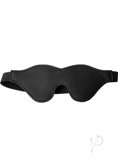 Strict Black Fleece Lined Blindfold_1