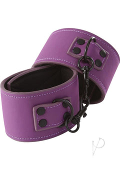 Lust Bondage Wrist Cuff Purple_1