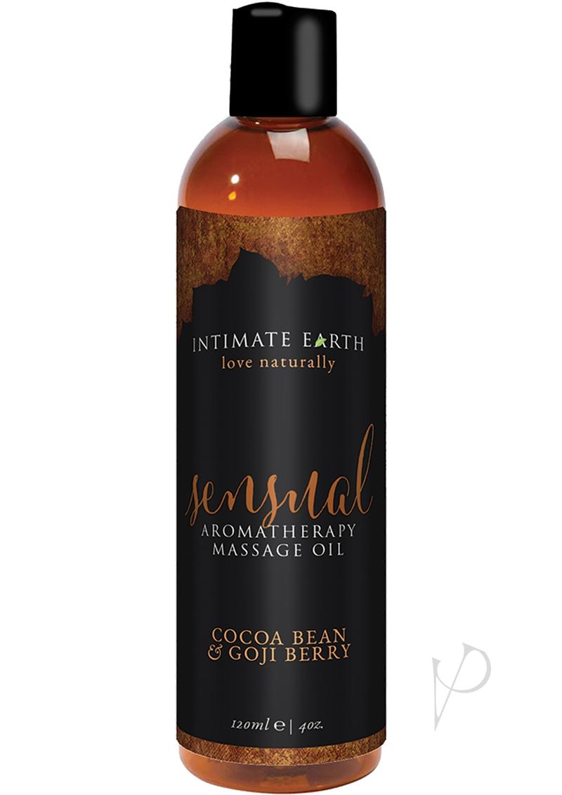 Sensual Massage Oil Cocoa/goji 4oz_0