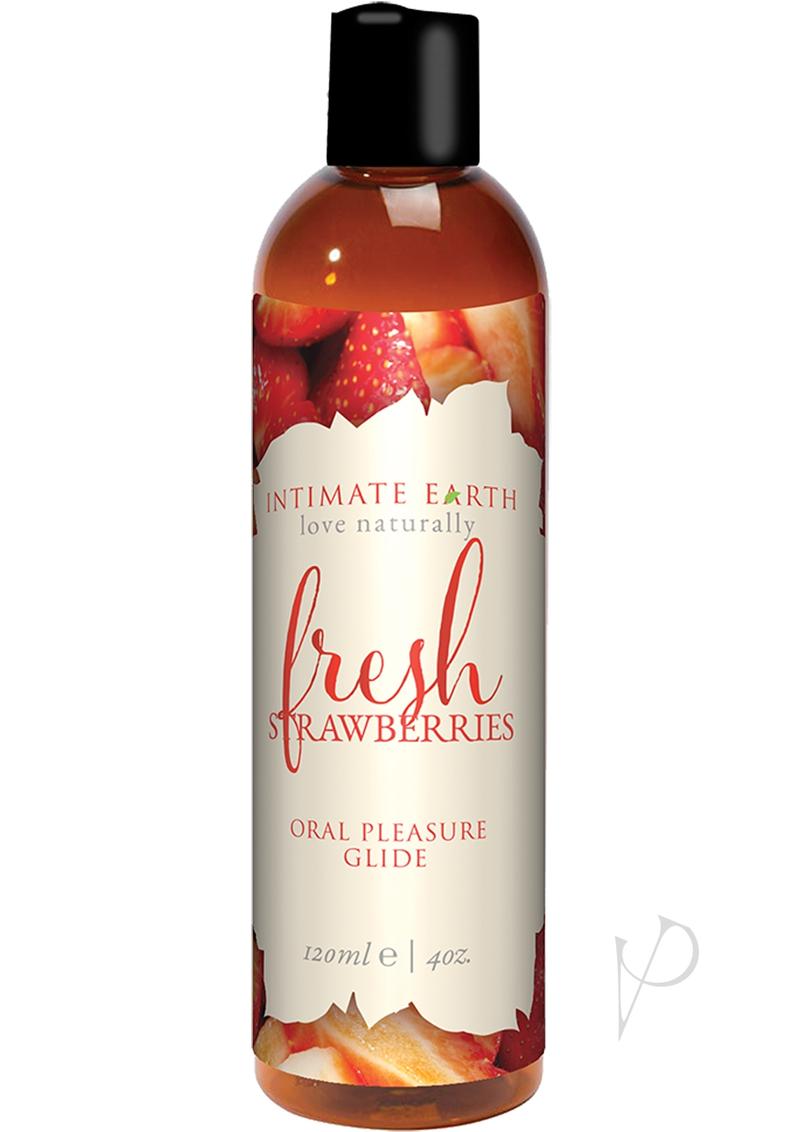 Fresh Strawberries Flavored Lube 4oz_0