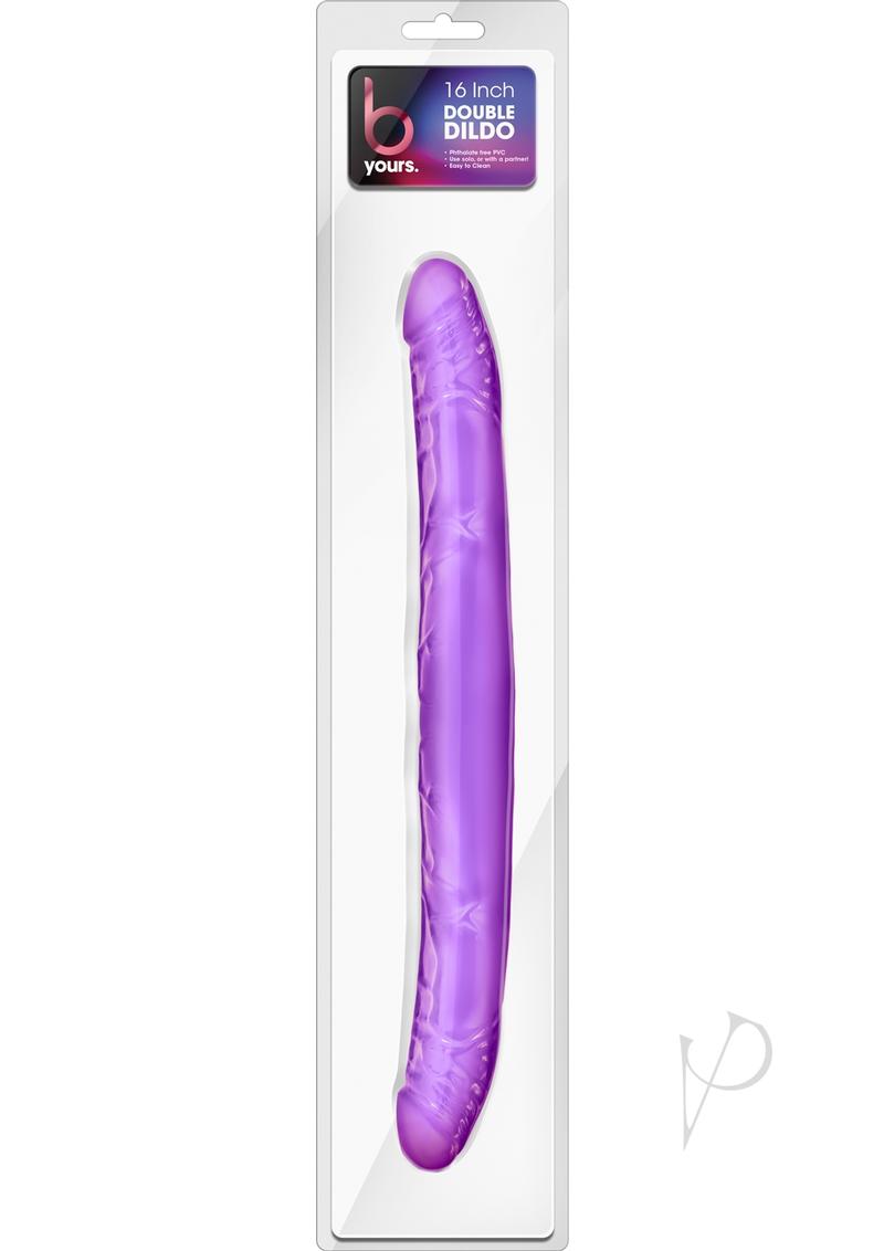 16 Double Dildo Purple_0