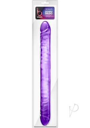 18`` Double Dildo Purple_0