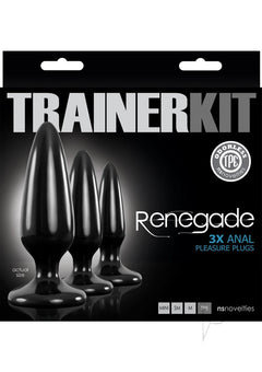 Renegade Pleasure Plug 3pc Trainer Kit_0