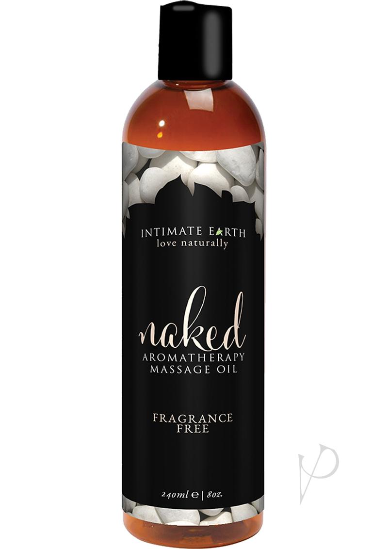 Naked Massage Oil 8 Oz_0
