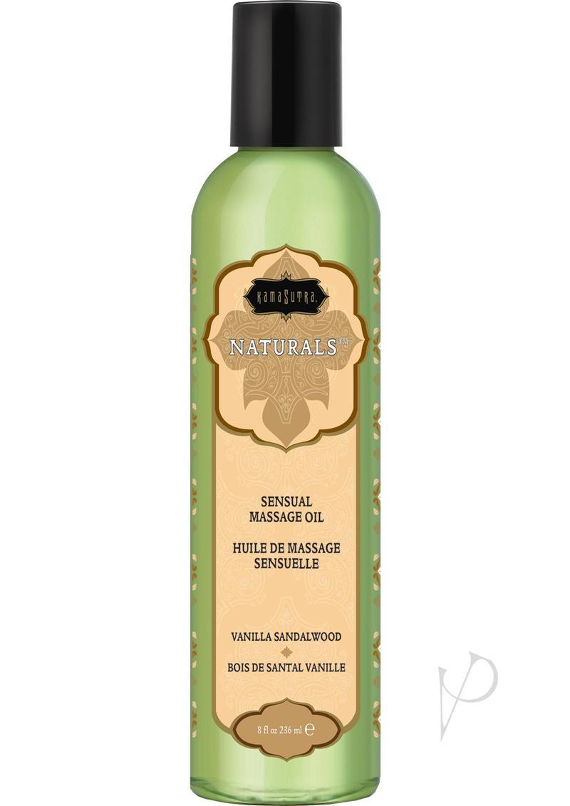 Naturals Massage Oil Vanilla Sandalwood_0