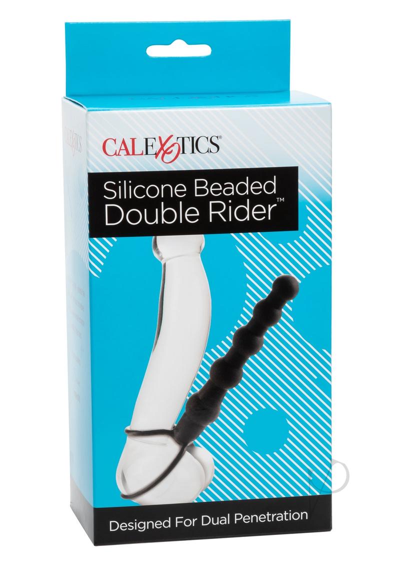 Silicone Beaded Double Rider Black_0