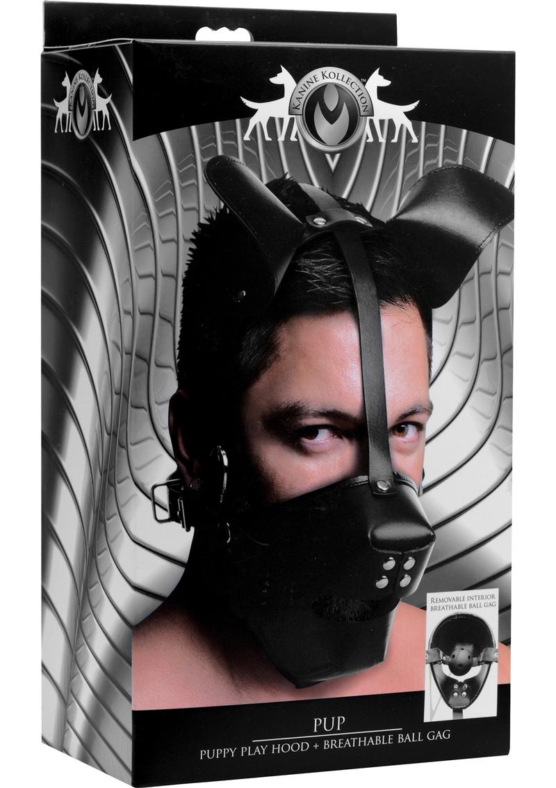 Puppy Play Hood And Breathable Ball Gag_0