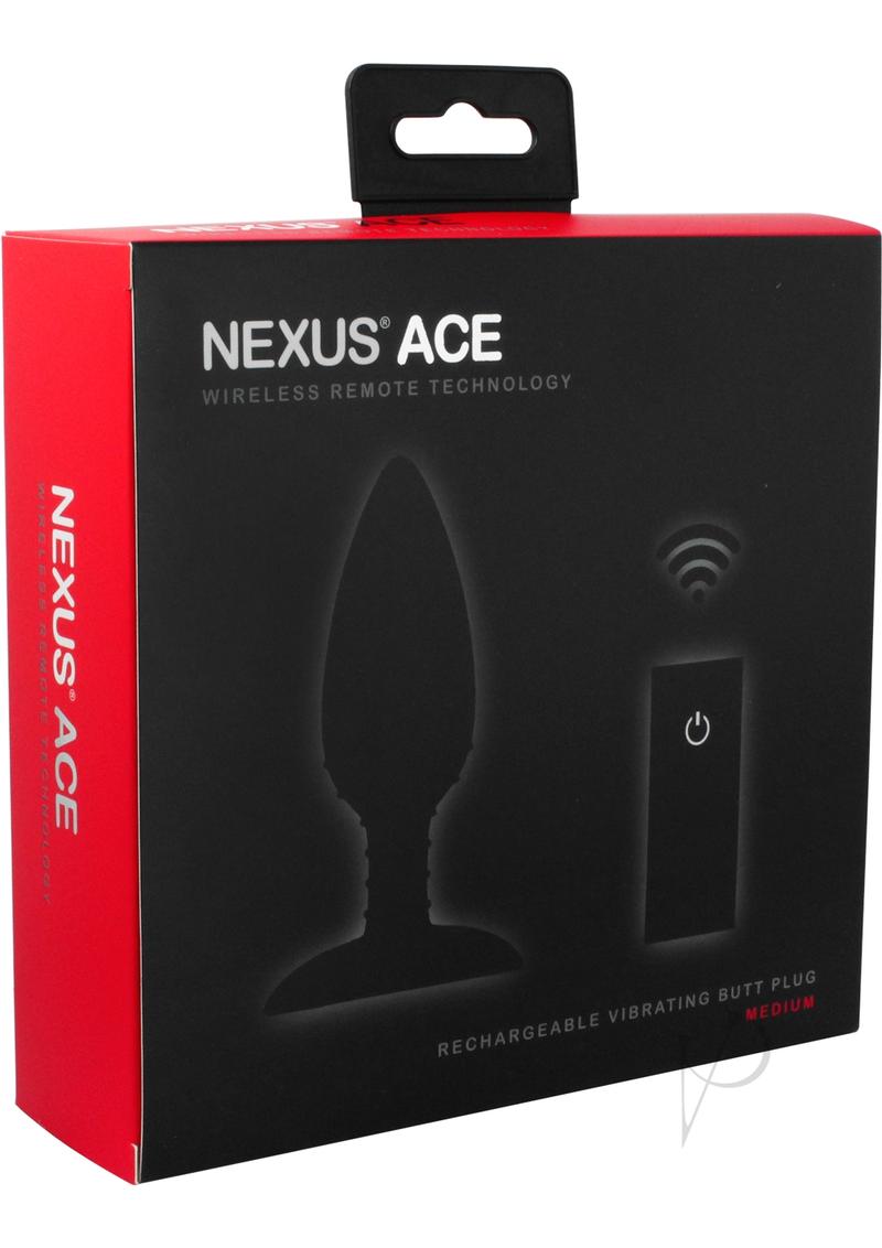 Ace Remote Control Vibe Plug Med Black_0