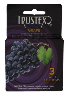 Grape Trustex Condom 3`s_0