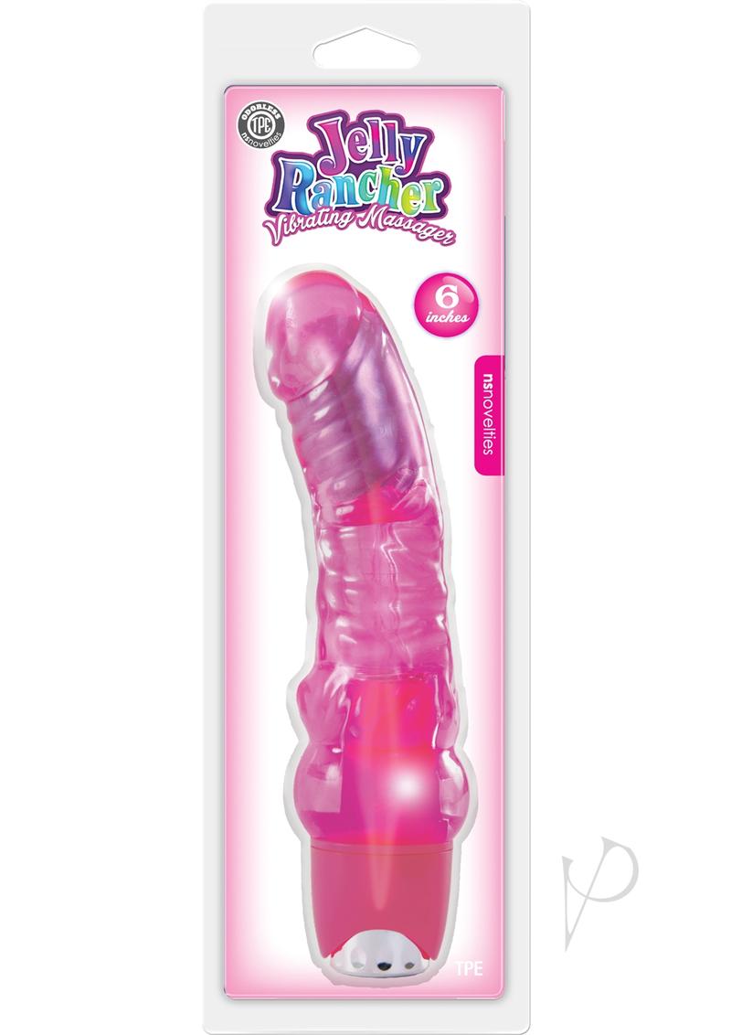 Jelly Rancher 6 Vibe Massager Pink_0