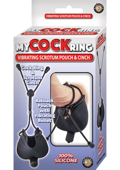 My Cock Ring Vibrating Scrotum Pouch_0