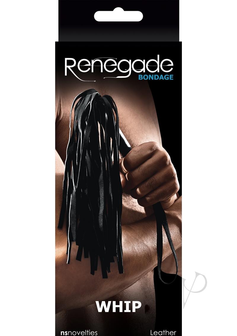 Renegade Bondage Whip Black_0