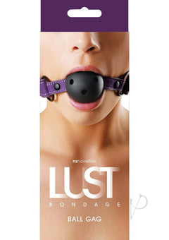 Lust Bondage Ball Gag Purple_0