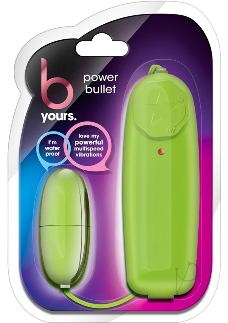 B Yours Power Bullet Lime_0