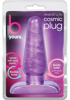 B Yours Cosmic Plug Medium Purple_0