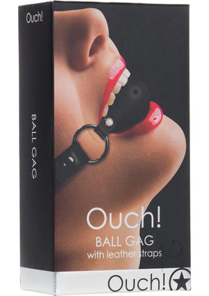 Ouch Gag Ball Black_0