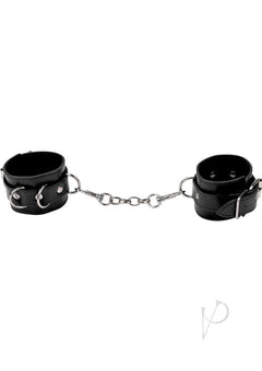 Ouch Leather Cuffs Black_1