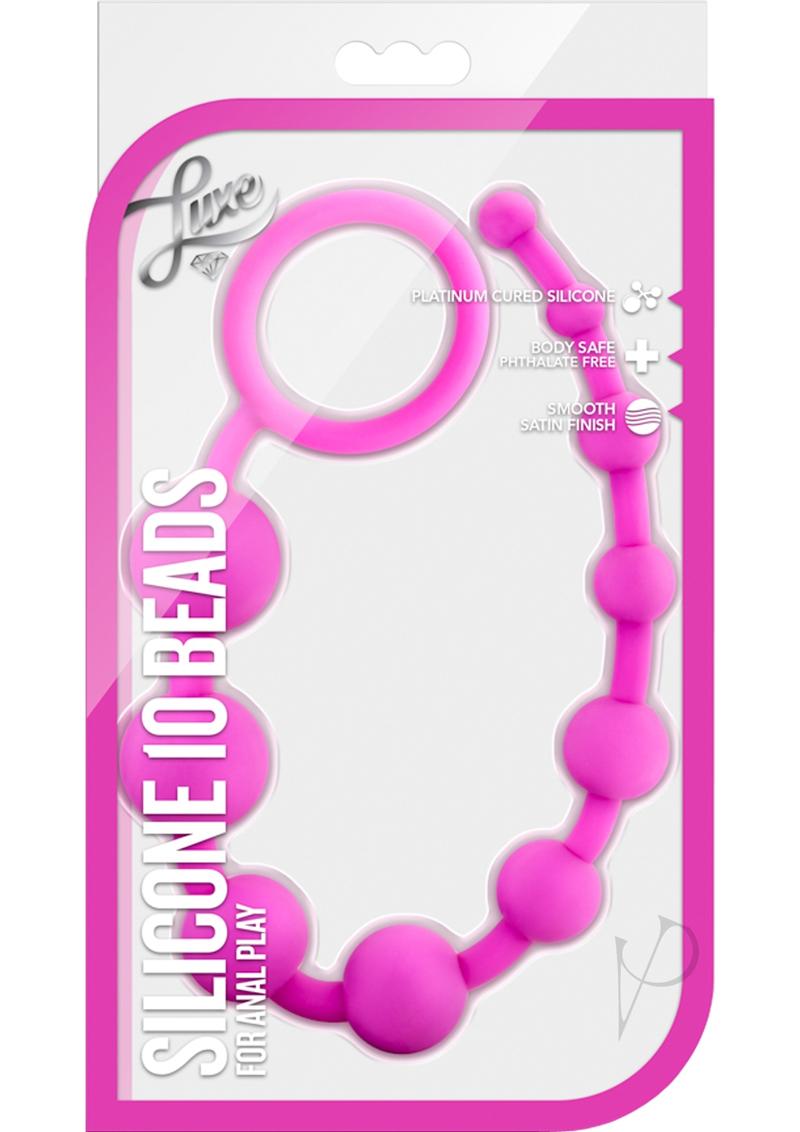 Luxe Silicone 10 Beads Pink_0