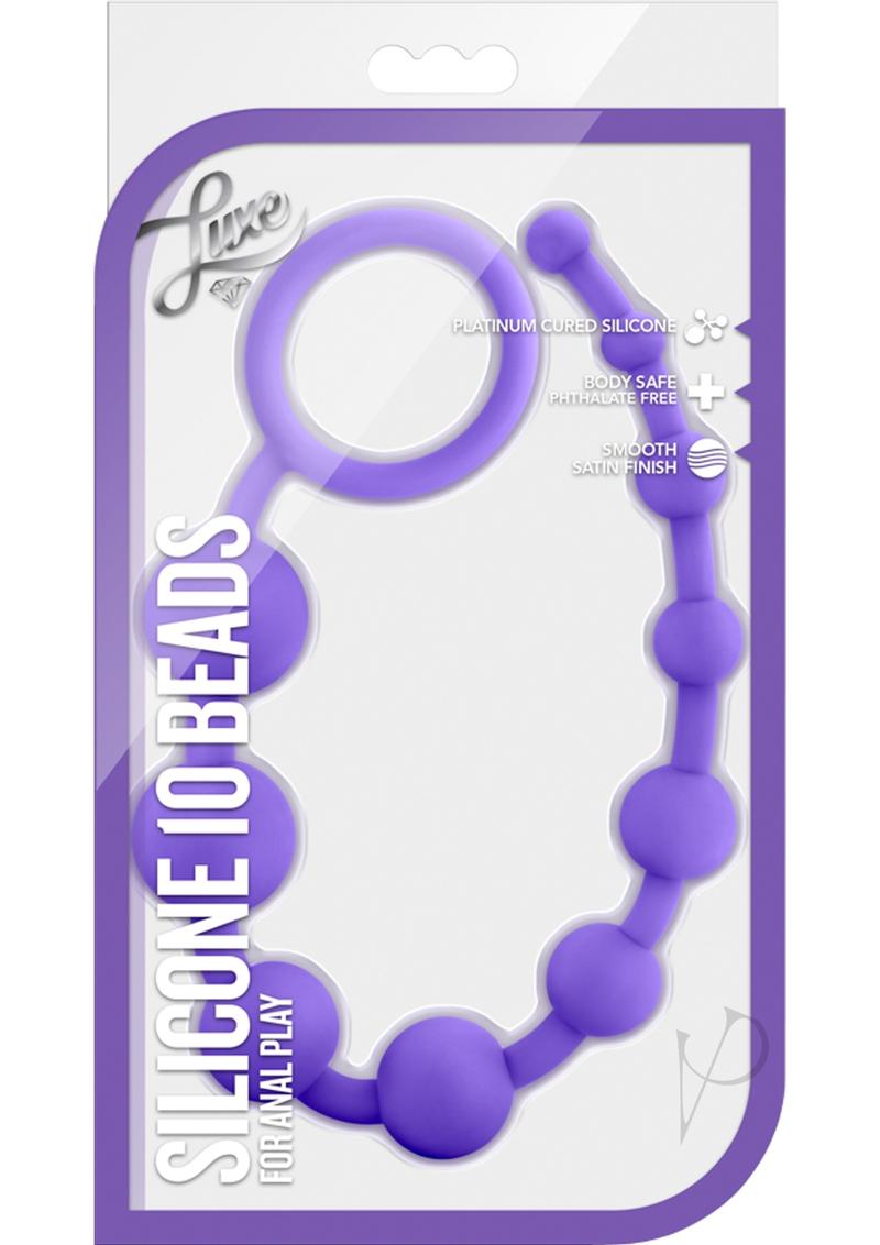Luxe Silicone 10 Beads Purple_0