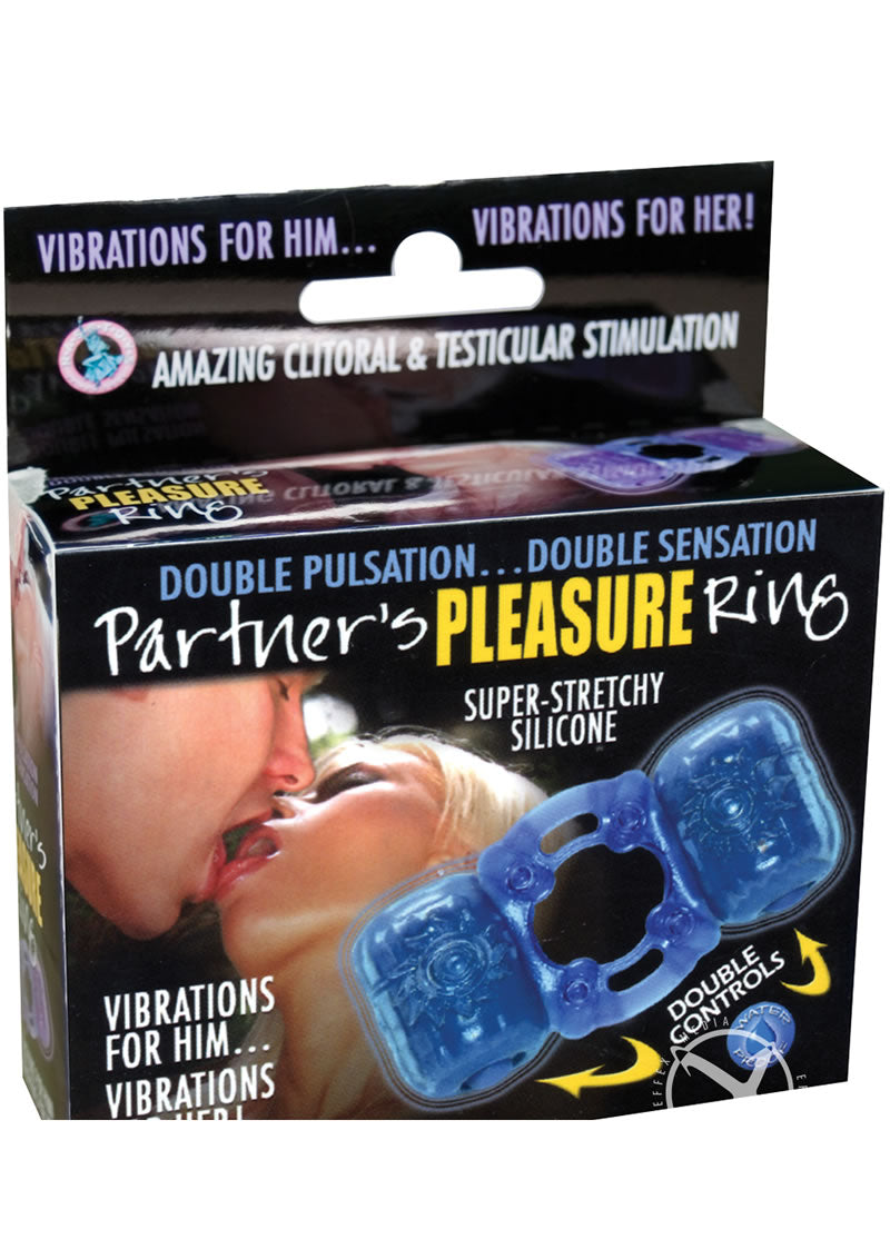 Partners Pleasure Ring - Blue_0