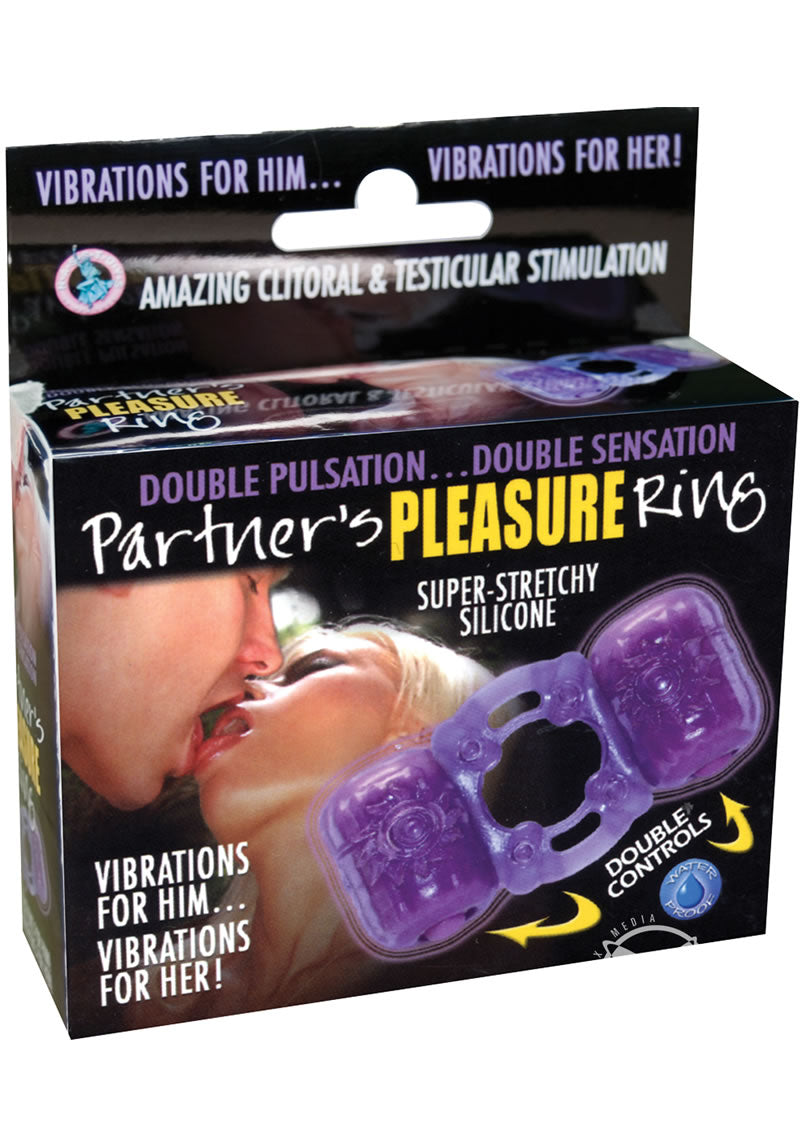 Partners Pleasure Ring - Purple_0