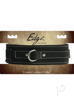 Edge Lined Leather Collar_0