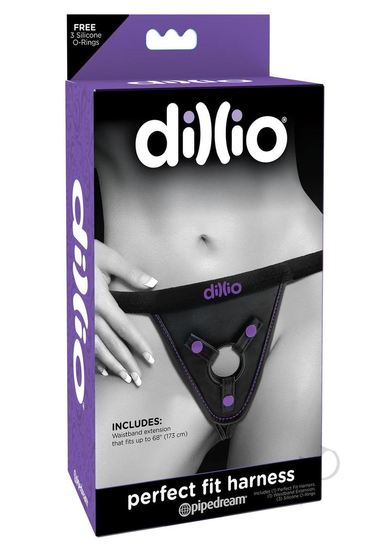 Dillio Perfect Fit Harness Purple_0