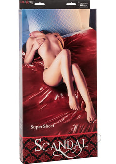 Scandal Bed Sheet Red_0